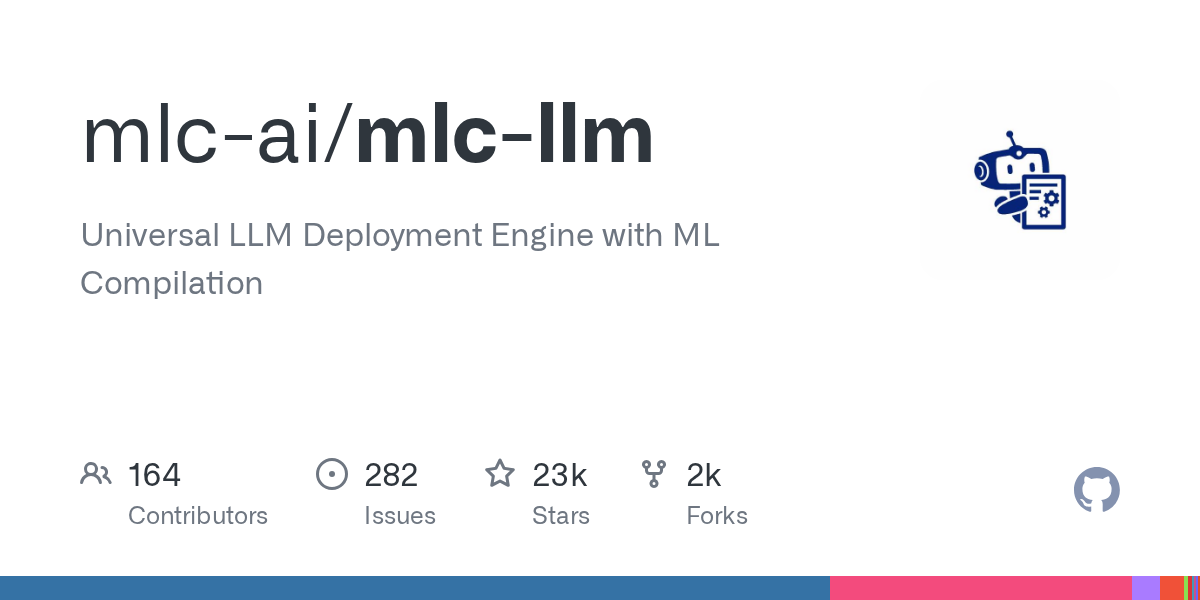 MLC LLM GitHub repo，Android Snapdragon NPU 加速本地 LLM 引擎